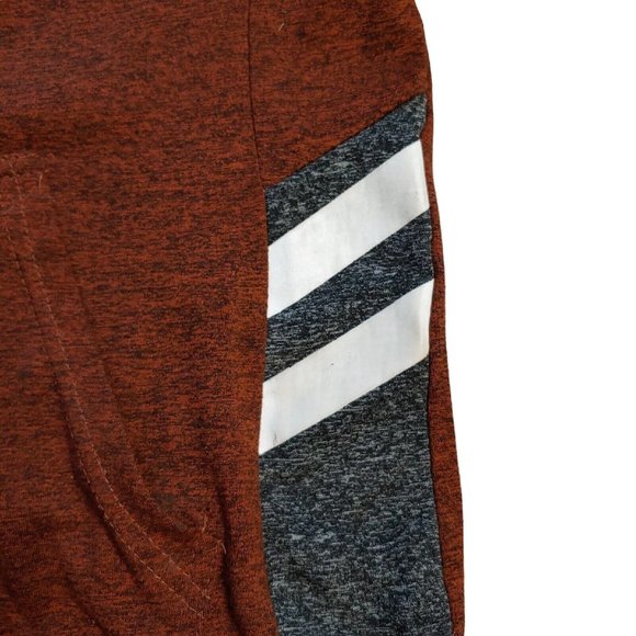 Roma Concept by Rosee Hoodie Womens Medium Brown Long Sleeve Full Zip Jacket - Picture 7 of 8